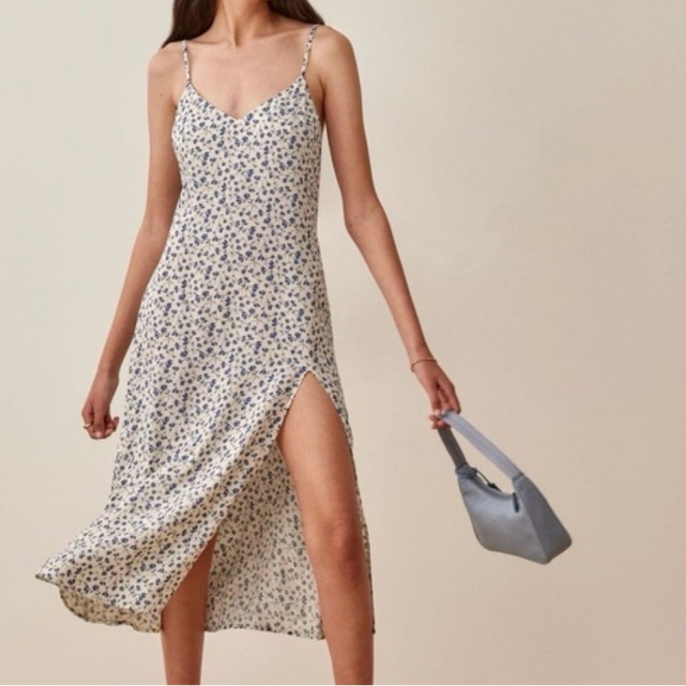 Reformation floral Crimani Dress
